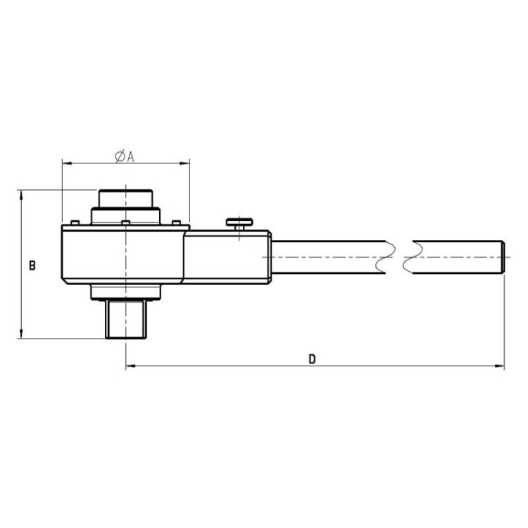 Zakrętarka mechaniczna 3000Nm Boltmax seria Hx30