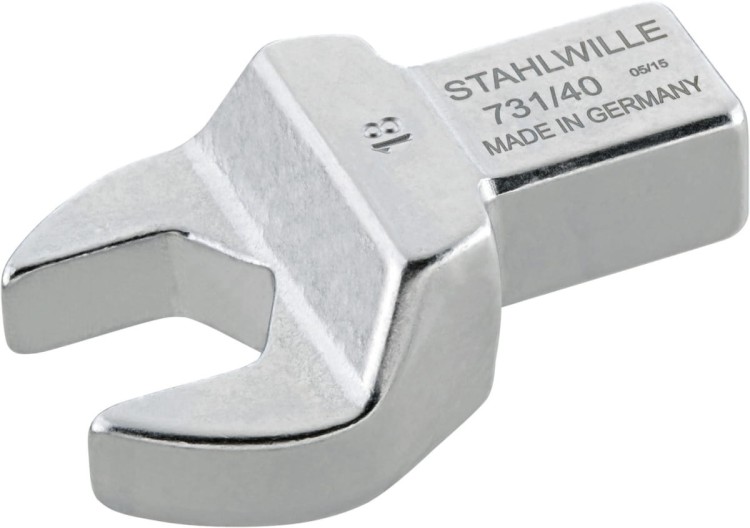 Końcówka wtykowa płaska 14 x 18 mm, 30 mm - Stahwille 731/40