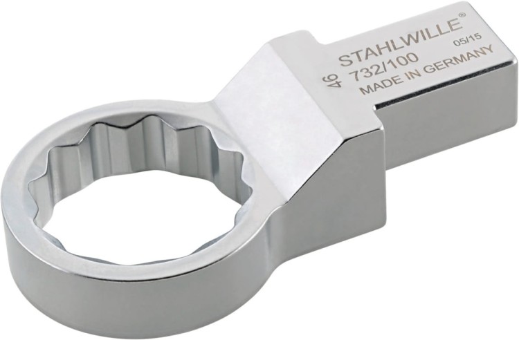 Końcówka wtykowa oczkowa 22 x 28 mm, 34 mm - Stahwille 732/100