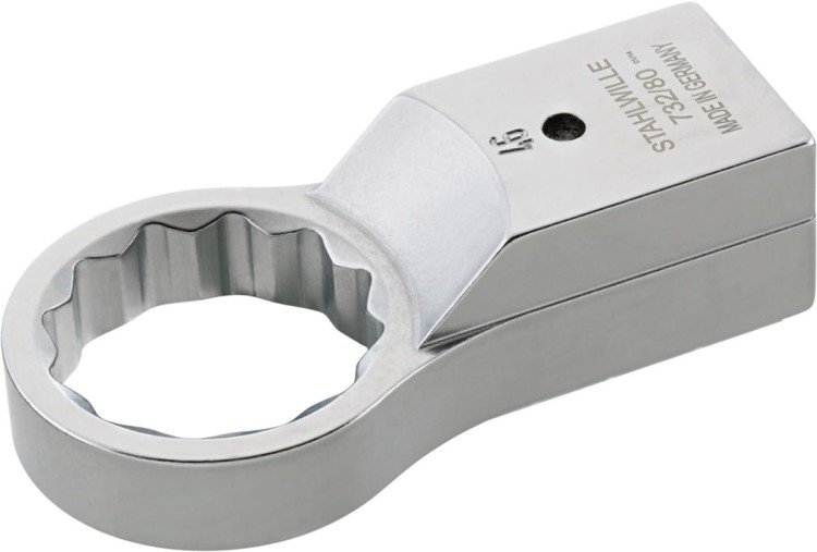 Końcówka wtykowa oczkowa 24,5 x 28 mm, 32 mm - Stahwille 732/80