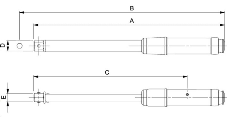 Klucz Dynamometryczny 300 - 1500Nm z adapterem 27 x 36 mm - Bahco