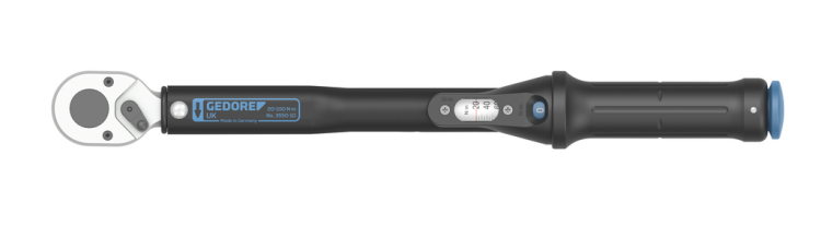 Klucz dynamometryczny TORCOFLEX 10-50Nm wraz z zbierakiem 3/8"