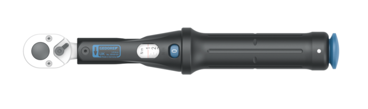 Klucz dynamometryczny TORCOFLEX 1-5 Nm wraz z zbierakiem 1/4"  - 2