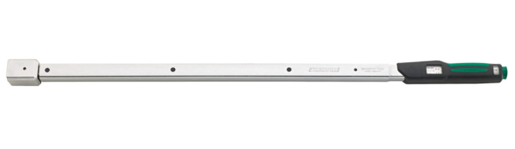 Klucz dynamometryczny 130-650 N·m MANOSKOP® 730N/II/65 z uchwytem na narzędzia wtykowe 22x28 mm
