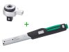 Klucz dynamometryczny 10-50 Nm MANOSKOP® 730N/5-3/8" - z grzechotką 3/8"