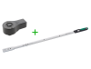 Klucz dynamometryczny 160-800 Nm MANOSKOP® 730N/80 z grzechotką 3/4" i adapterem końcówek 22x28 mm