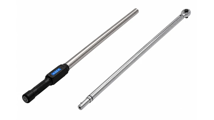 Klucz dynamometryczny elektroniczny 150-1500Nm TXW1500ABT z komunikacją Bluetooth - BMS Ireland z zabierakiem 1" i adapterem 27x36mm (id: 842)