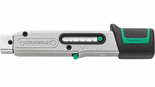Klucz dynamometryczny 4-20Nm MANOSKOP® 730/2 Quick z uchwytem na wtykowe końcówki narzędziowe 9x12 mm