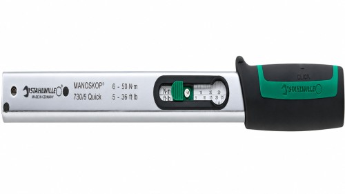 Klucz dynamometryczny 6-50 N·m 730/5 Quick  bez załączonej grzechotki