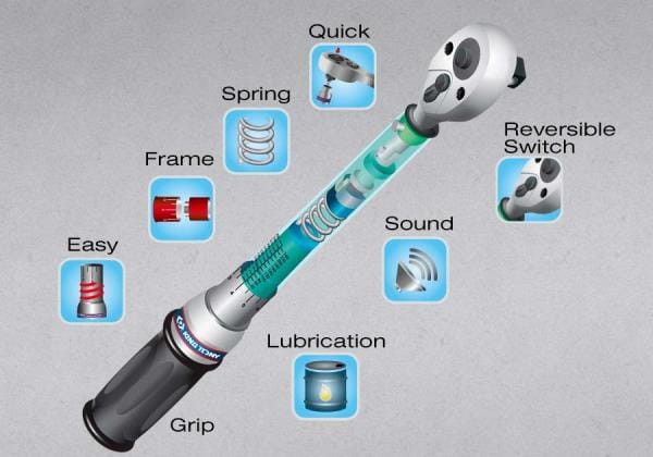 Klucz dynamometryczny King Tony 10-60Nm 34362-3DG