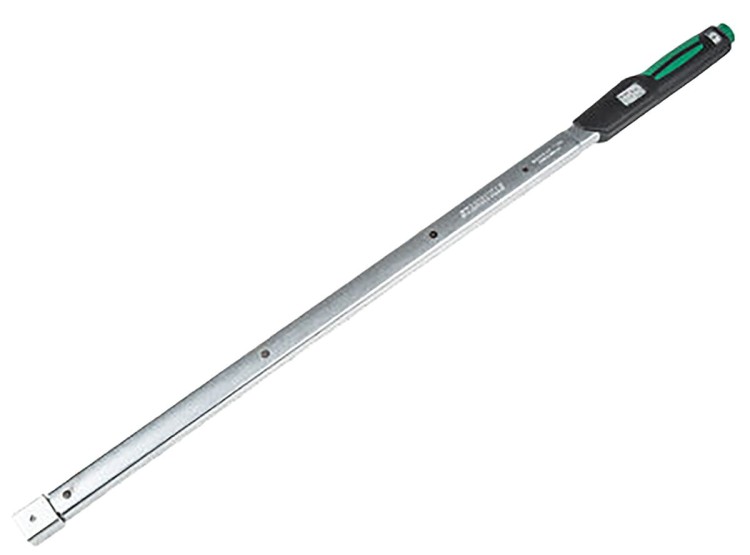 Klucz dynamometryczny 160-800 Nm MANOSKOP® 730N/80 z grzechotką 3/4" i adapterem końcówek 22x28 mm