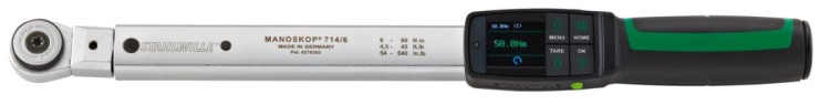 Klucz MANOSKOP® 20-200N·m 714R/20 z pomiarem momentu i kąta