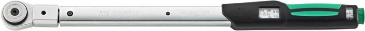 Klucz dynamometryczny 130-650 Nm MANOSKOP® 730N/II/65 z grzechotką 3/4" i adapterem końcówek 22x28 mm