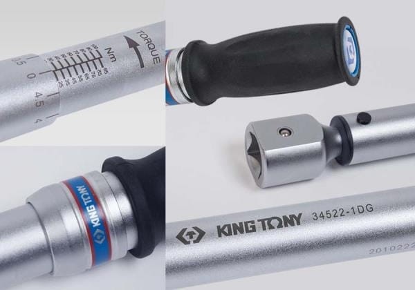 Klucz dynamometryczny 70-350Nm, 14x18mm King Tony bez grzechotki